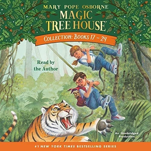 Unlock the Magic: The Enchanting Adventures of the Magic Tree House Collection (Books 17-24)